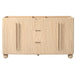 Bathroom Vanity Cabinet Only, 3 Drawers 4 Doors, Soft Close, Adjustable Shelf - Wood Noble House