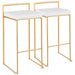 Fuji - Contemporary / Glam & Quality Construction Barstool Lumi Source