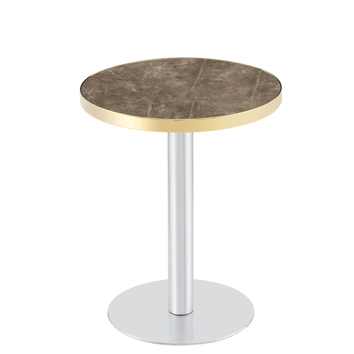Elegant Modern Round Bistro Table Home Essentials