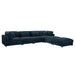 Upholstered Modular Sectional & Custom Configuration And Toss Pillows Home Essentials