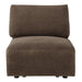 Theodore - Modular Armless Chair - Brown Chenille ACME