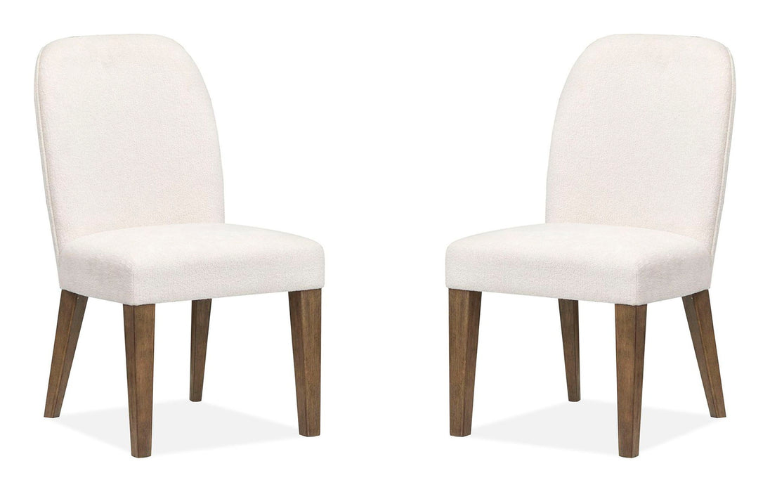 Westbourne - Upholstered Host Chair (Set of 2) - Dark Umber Magnussen Furniture