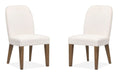 Westbourne - Upholstered Host Chair (Set of 2) - Dark Umber Magnussen Furniture