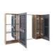 43.3" Wall Mounted Bathroom Cabinet With Adjustable Shelves, Door Storage Cabinet - Imitative Oak Home Essentials