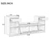 Entryway Storage Bench With Cushion, Drawers & Open Shelves Hearth and Haven