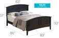 Bed For Cozy Spaces Elegant Glory Furniture