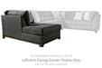Reidshire - LAF Corner Chaise - Steel Ashley®