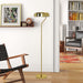 Spectra - Tall Corner Floor Lamp For Living Room - Gold Ashcroft Furniture