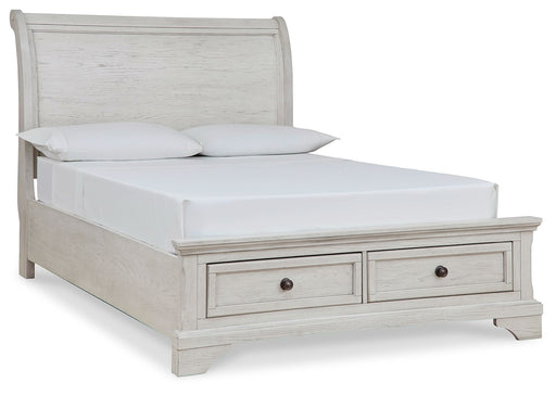 Robbinsdale - Sleigh Bed Signature Design by Ashley®
