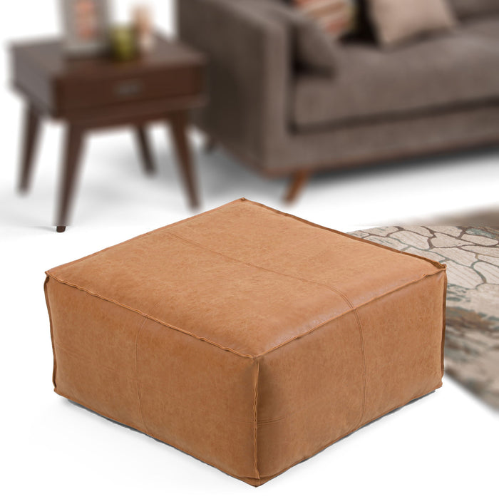 Brody - Large Square, Coffee Table Pouf Simpli-Home