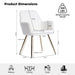 Modern Mid Back Dining Chairs Home Essentials