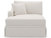 Filmore - Skirted Chaise LAF, Special Order - White Universal Furniture