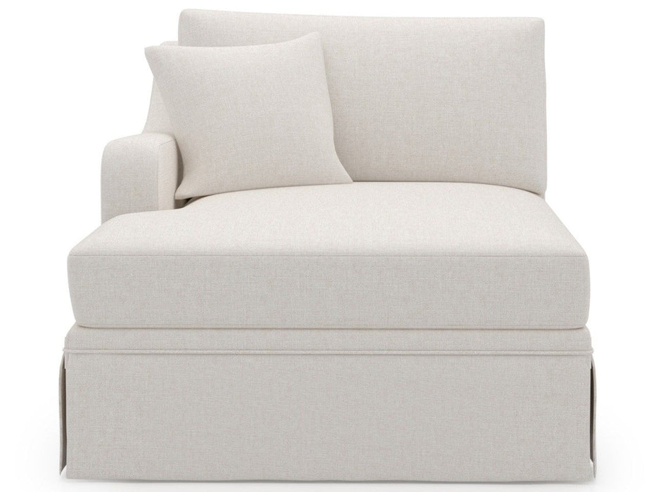 Filmore - Skirted Chaise LAF, Special Order - White Universal Furniture