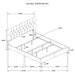 James - Panel Bed Furniture Max