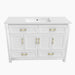 Bathroom Vanity With Sink Combo, 4 Soft Close Doors And 4 Drawers Home Essentials