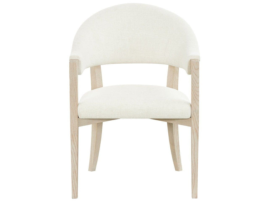 Velora - Arm Chair - White / Light Brown Universal Furniture