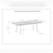 Beachside - Outdoor Extendable Dining Table - Light Teak Simpli-Home