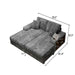 Convertible Sectional Sofa, Sleeper Oversized Living Room Lounge Home Essentials