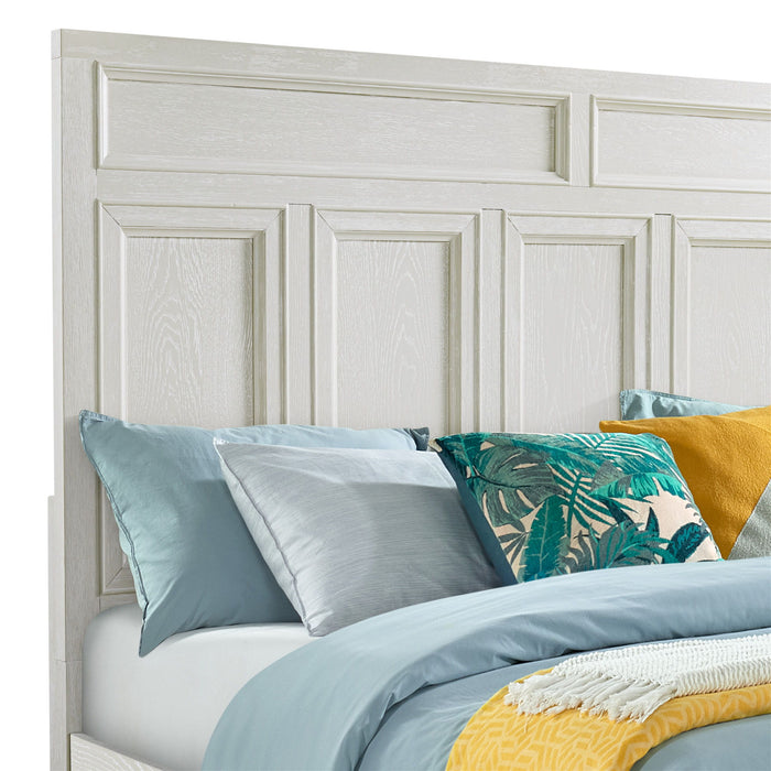 Storage Bed With Panel Headboard And Spacious Footboard Drawers Emerald Home