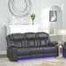 Challenger - LED Power Recliner Sofa Matrix Furniture Group
