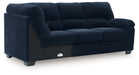 SimpleJoy - RAF Sofa With Corner Wedge - Navy Signature Design by Ashley®