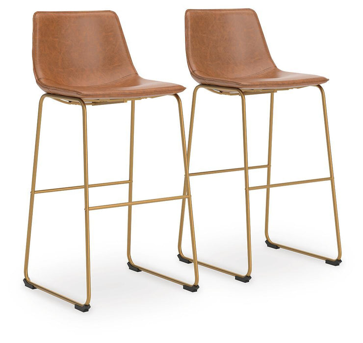 Ciabori - Tall Upholstered Barstool (Set of 2) Signature Design by Ashley®