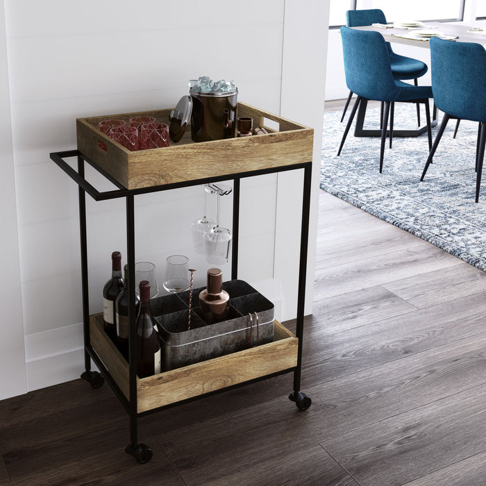 Simons - Bar Cart - Natural Simpli-Home