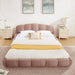 Upholstered Platform Bed Frame, Low Profile Floor Bed, No Box Spring Required Home Essentials