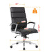 Office Chair, Breathable Mid Back Swivel Computer Chair With Foldable Armrest - Black Home Essentials