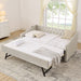Upholstered Daybed With USB Charging & Pull Out Bed Home Essentials