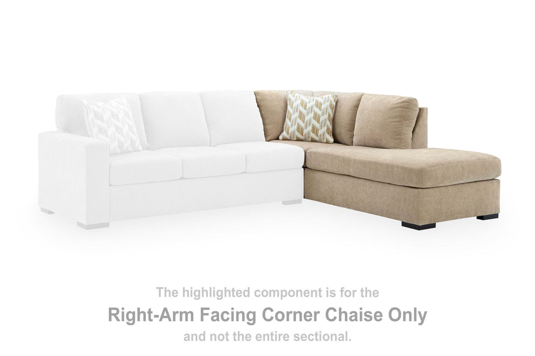 Bridgepoint - RAF Corner Chaise - Almond Signature Design by Ashley®