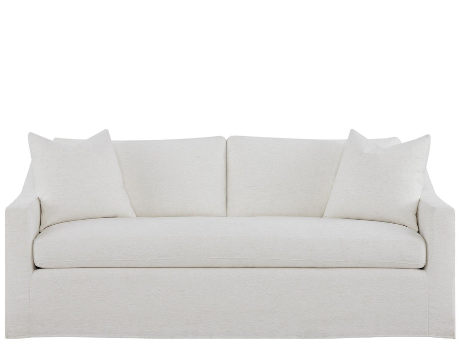 Augustine - Slipcover Apartment Sofa - White Universal Furniture