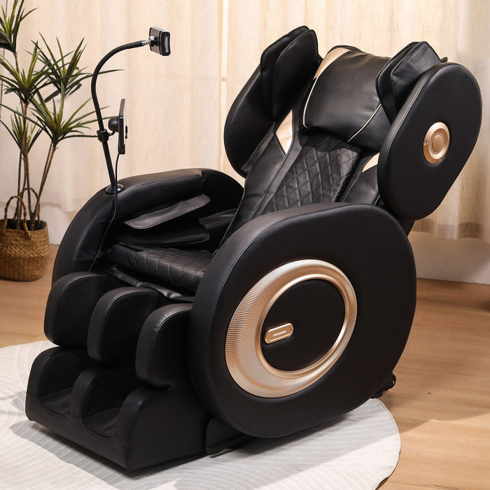 Automatic Massage Chair Recliner With Zero Gravity And Full Body Air Pressure - Black Home Essentials