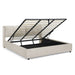 Storage Upholstered Hydraulic Platform Bed With Integrated Headboard Home Essentials