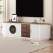 Minimalist TV Stand With 3 Drawers And 1 Shelf Hearth and Haven