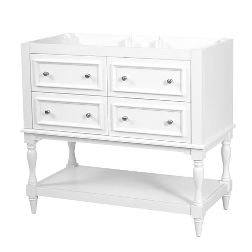 Modern Bathroom Vanity Cabinet With 4 Drawers Hearth and Haven