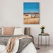 House, Barn Picture Wall Art For Home Decor - Natural / Blue Daily Nest