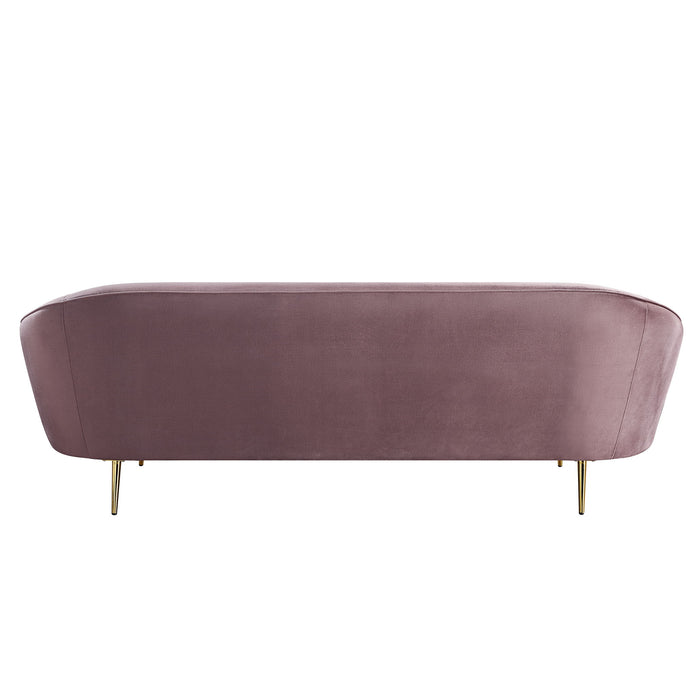 Abey - Sofa - Pink Velvet ACME