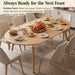 3 In 1 Extendable Dining Table - Wood Home Essentials