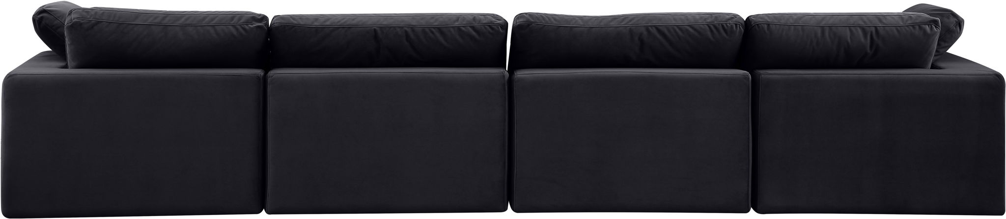 Comfy - Velvet Modular Sofa 4 Seats Meridian Furniture