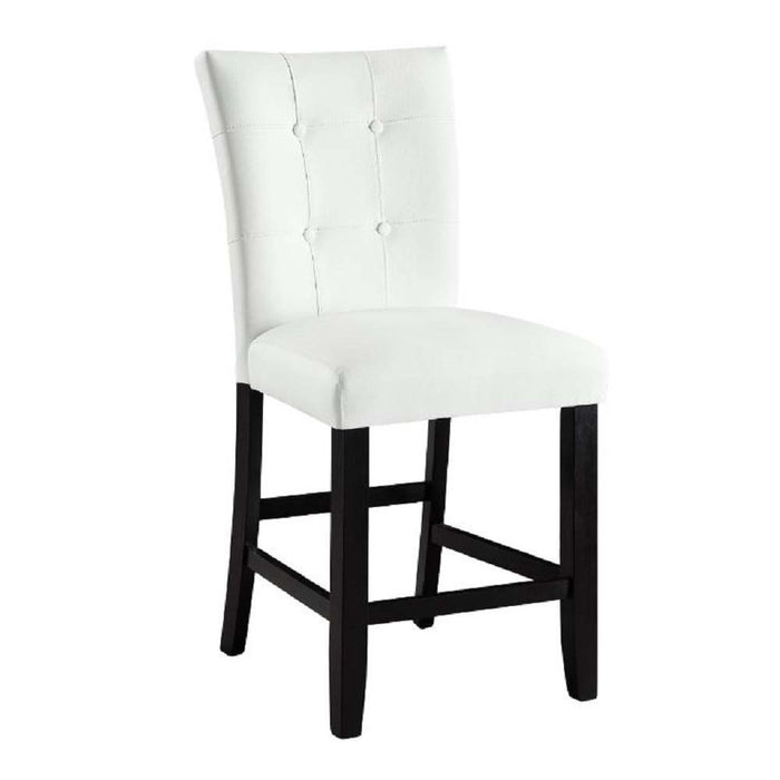 Sandoval - Side Chair (Set of 2) - Beige PU & Champagne Finish