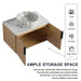 Wall Mounted Design Bathroom Vanity & Art Sink Home Essentials