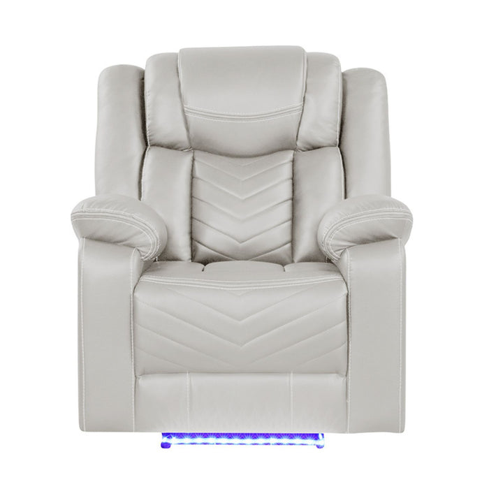 Challenger - LED Power Recliner Chair Matrix Furniture Group