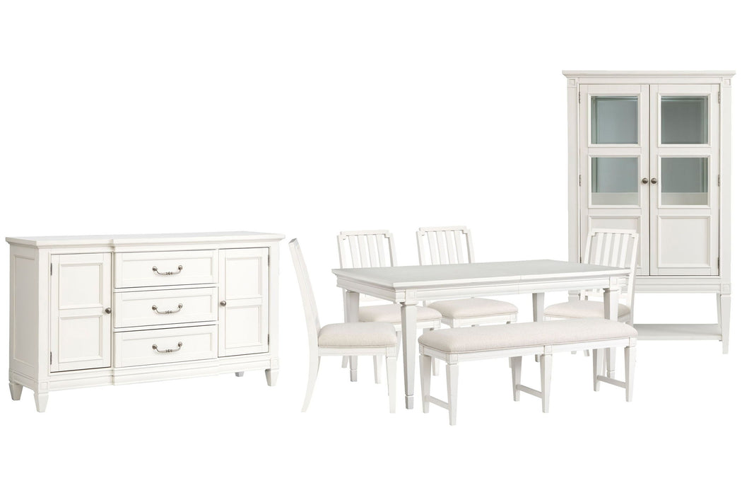 Willowbrook - Extendable Rectangular Dining Table Set Magnussen Furniture