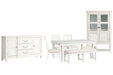 Willowbrook - Extendable Rectangular Dining Table Set Magnussen Furniture