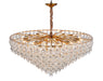 Michael Amini Lighting - Gala 28-Light Round LED Chandelier - Gold Michael Amini