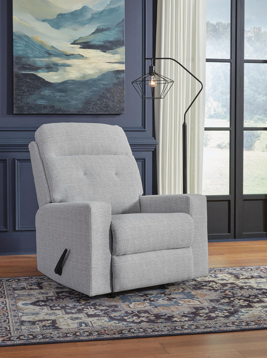 Skillins - Rocker Recliner - Stone Signature Design by Ashley®