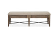 Paxton Place - Bench With Upholstered Seat - Dovetail Gray Magnussen Furniture