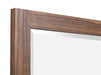 Jensen - Paper Mirror - Tavern Brown Magnussen Furniture