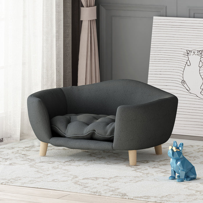 Nh-Perfect Home - Dog Bed - Dark Gray Fabric